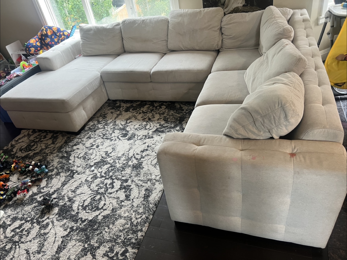 Sectional Sofa with Storage
