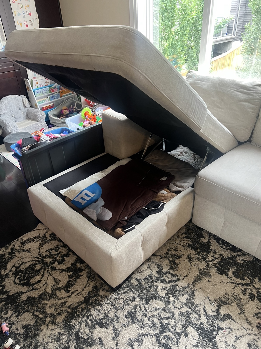 Sectional Sofa with Storage - photo 2
