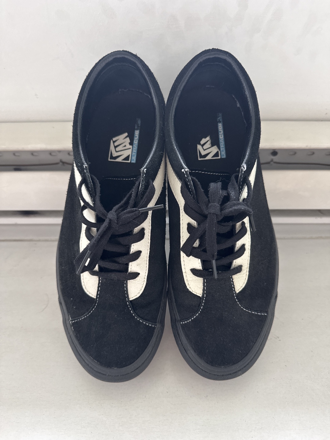 Vans Black and White Sneakers