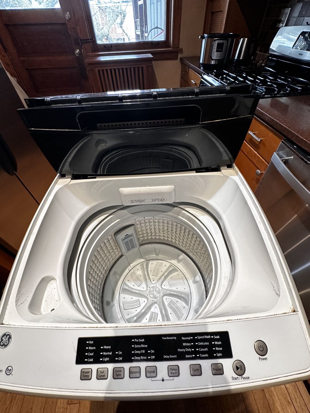 GE Portable Washing Machine and Whirlpool Electric Dryer - photo 3