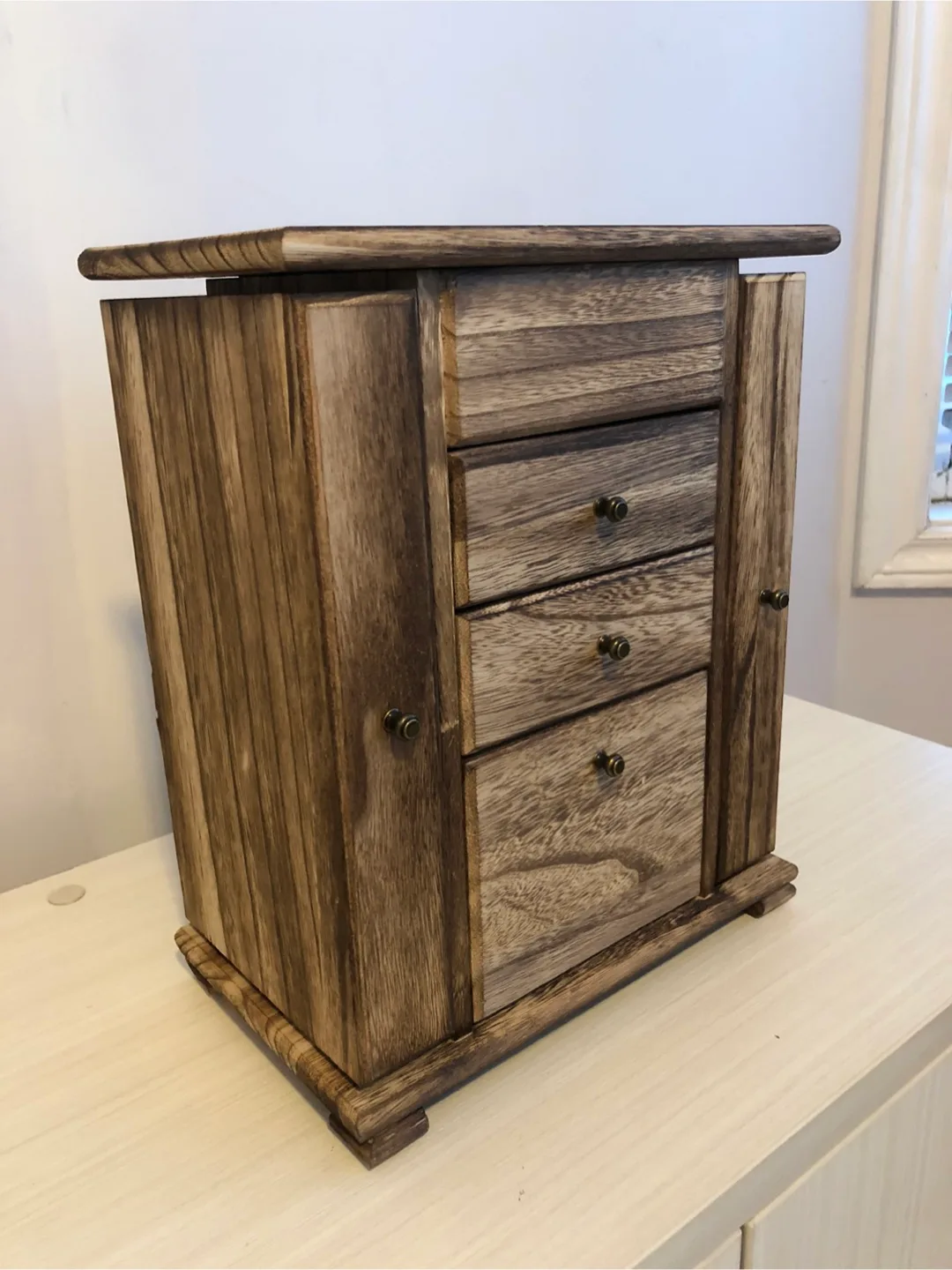 Hand Made Wooden Jewelry Box image indicator(5)