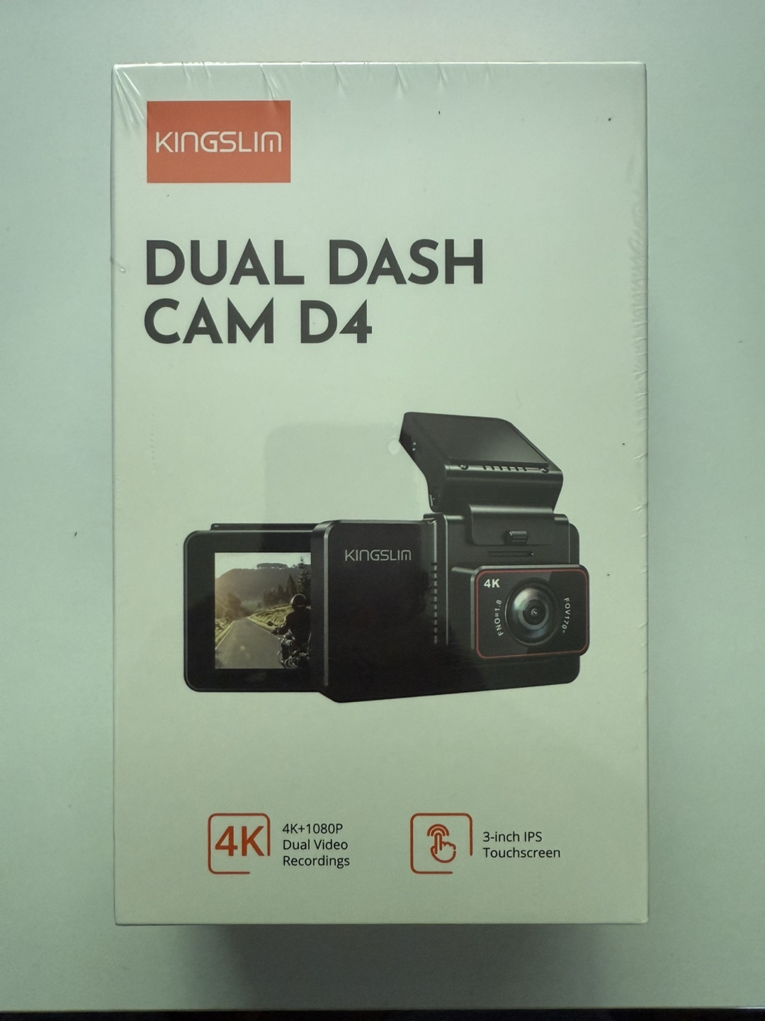 Kingslim Dual Dash Cam D4