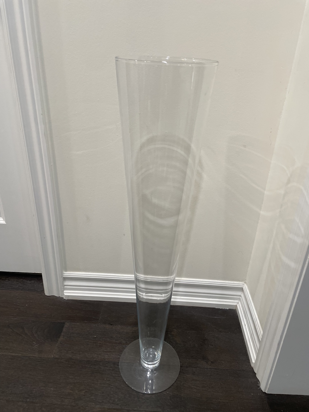 Clear Glass Vase