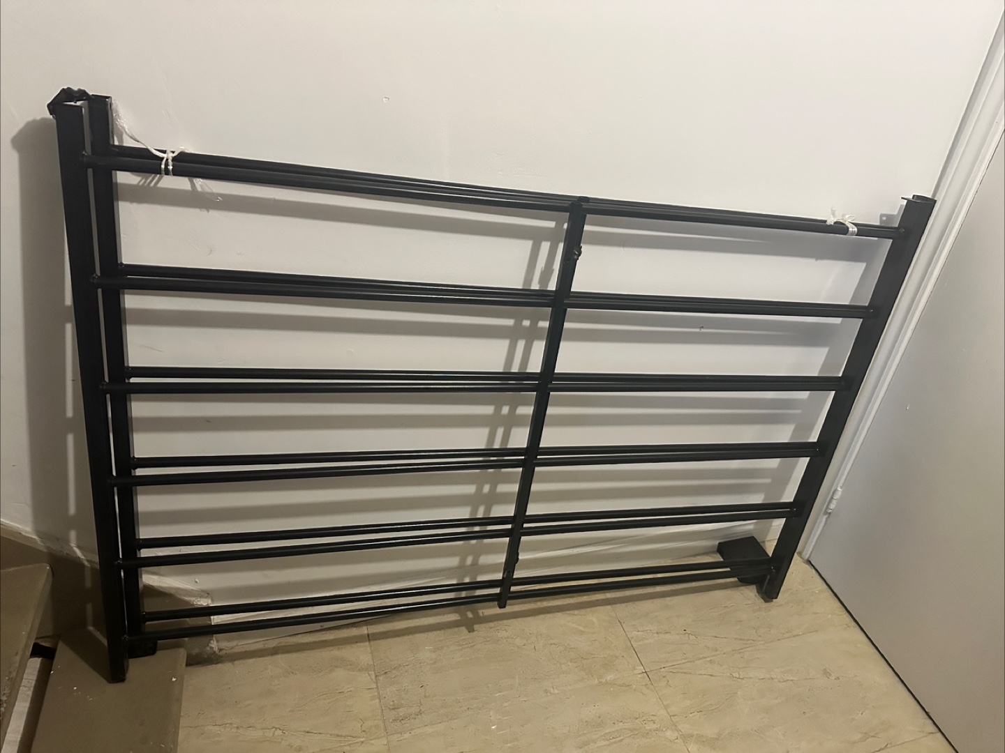 Black Metal Bed Frame - photo 2