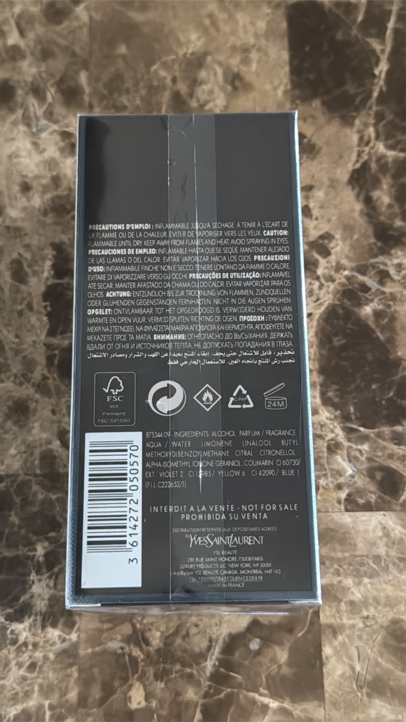 YSL Y – 100ml Eau de Parfum - photo 3