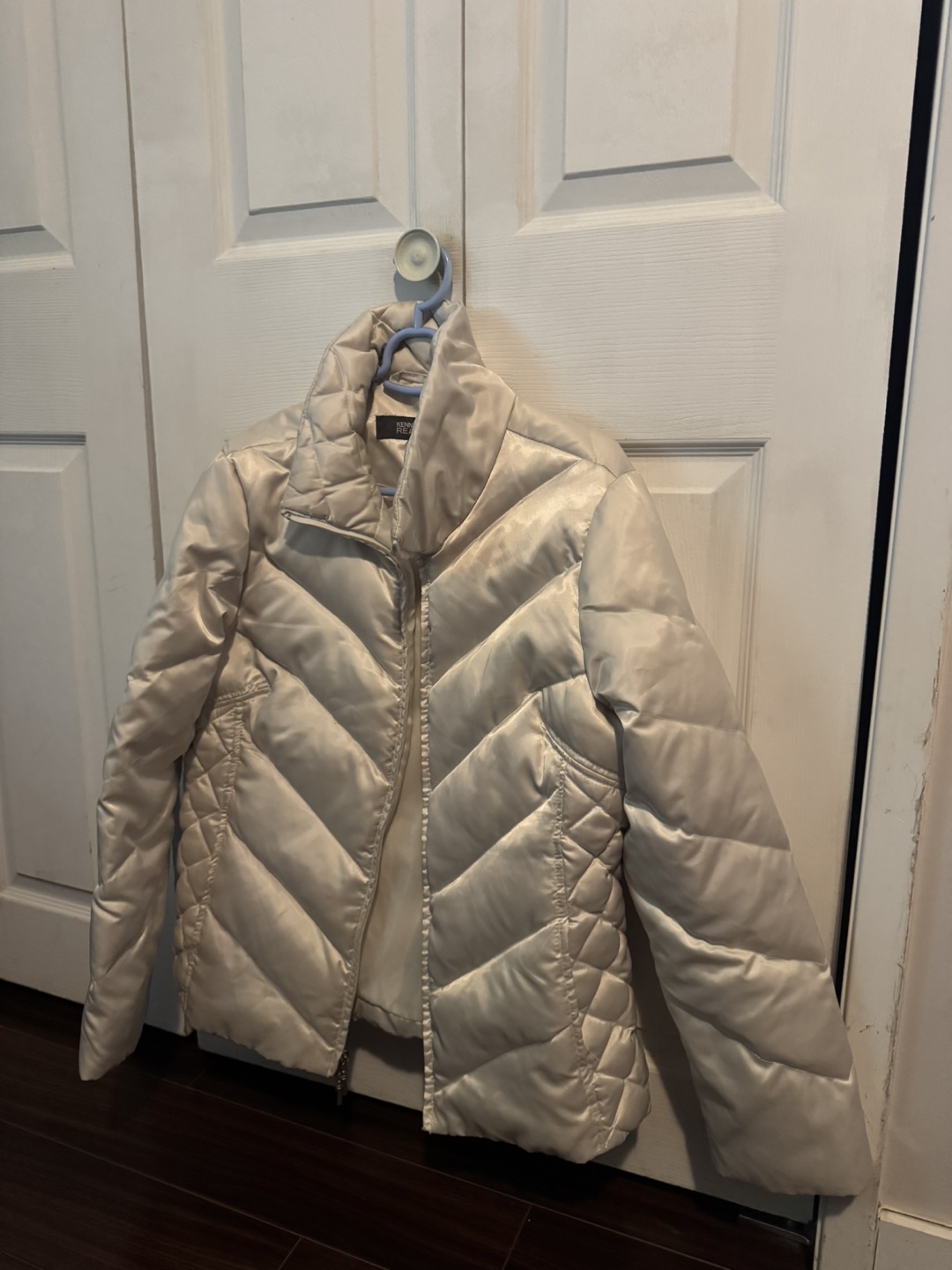 Cream Coloured Puffer Jacket
