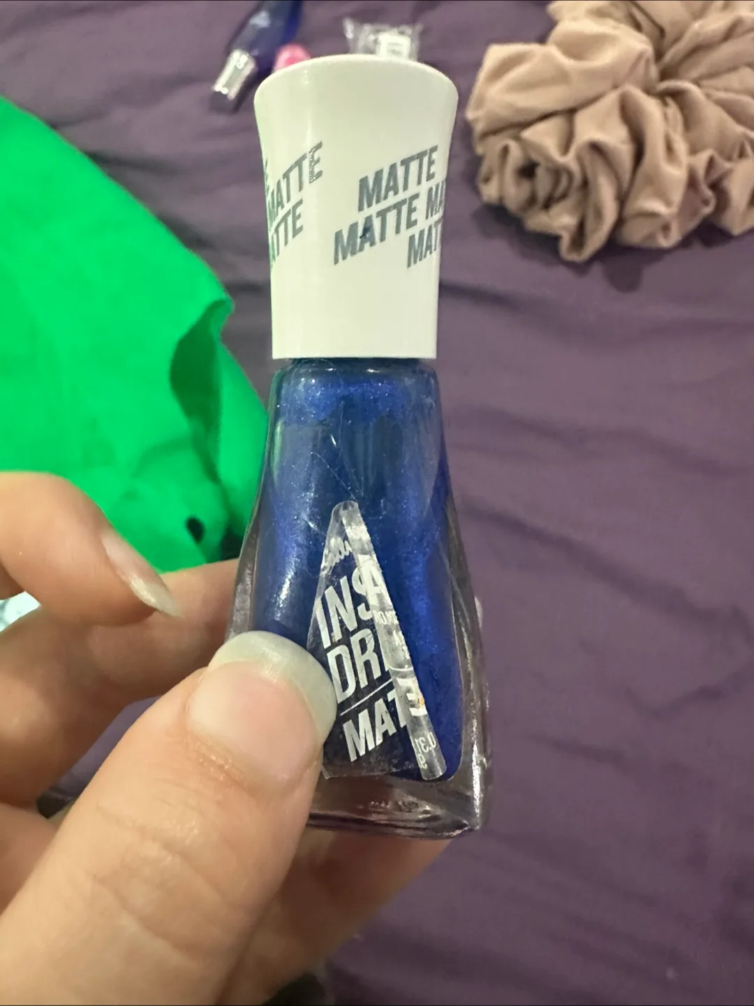 Sparkling Blue Nail Polish thumbnail