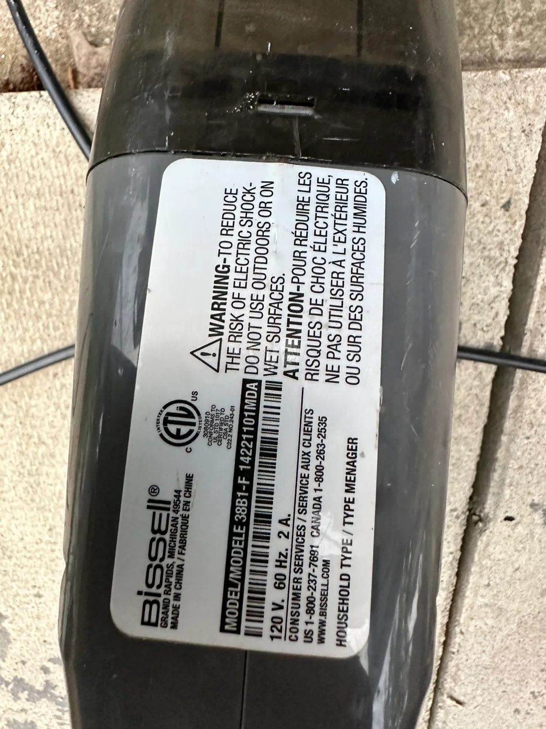 Bissell Vac image indicator(9)