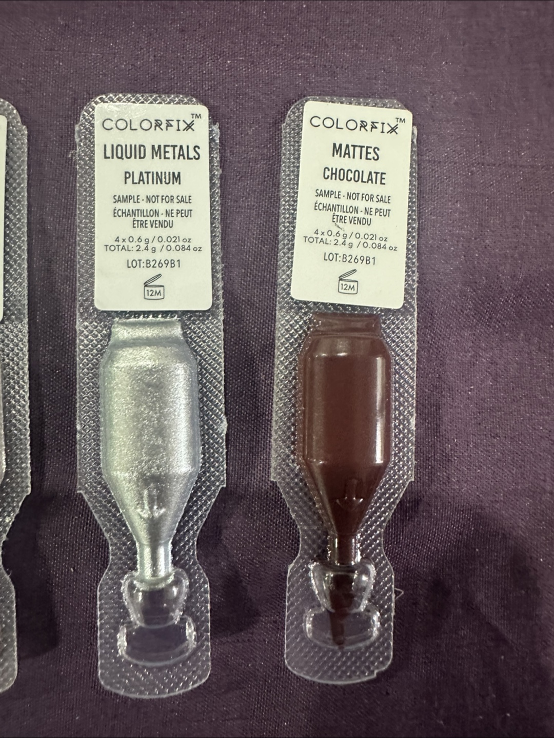 Colorfix Metallic Eye Shadow Samples - photo 3