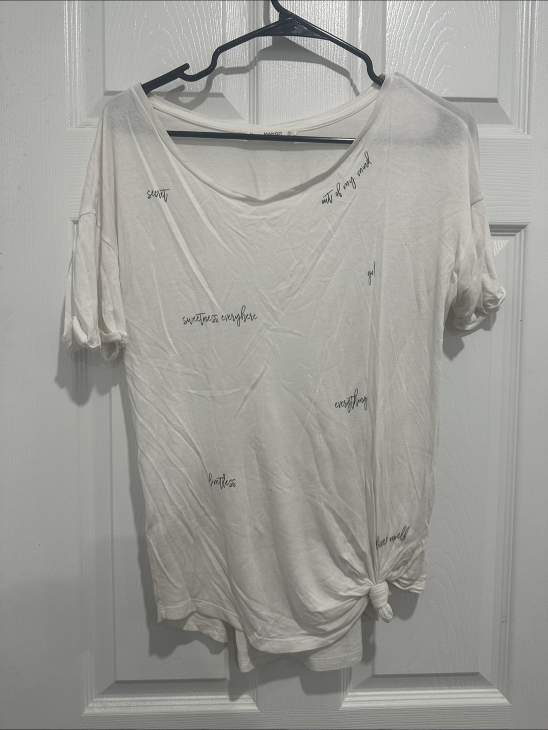 Mango White T-Shirt - photo 3