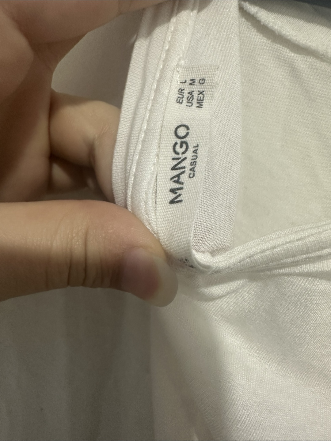 Mango White T-Shirt