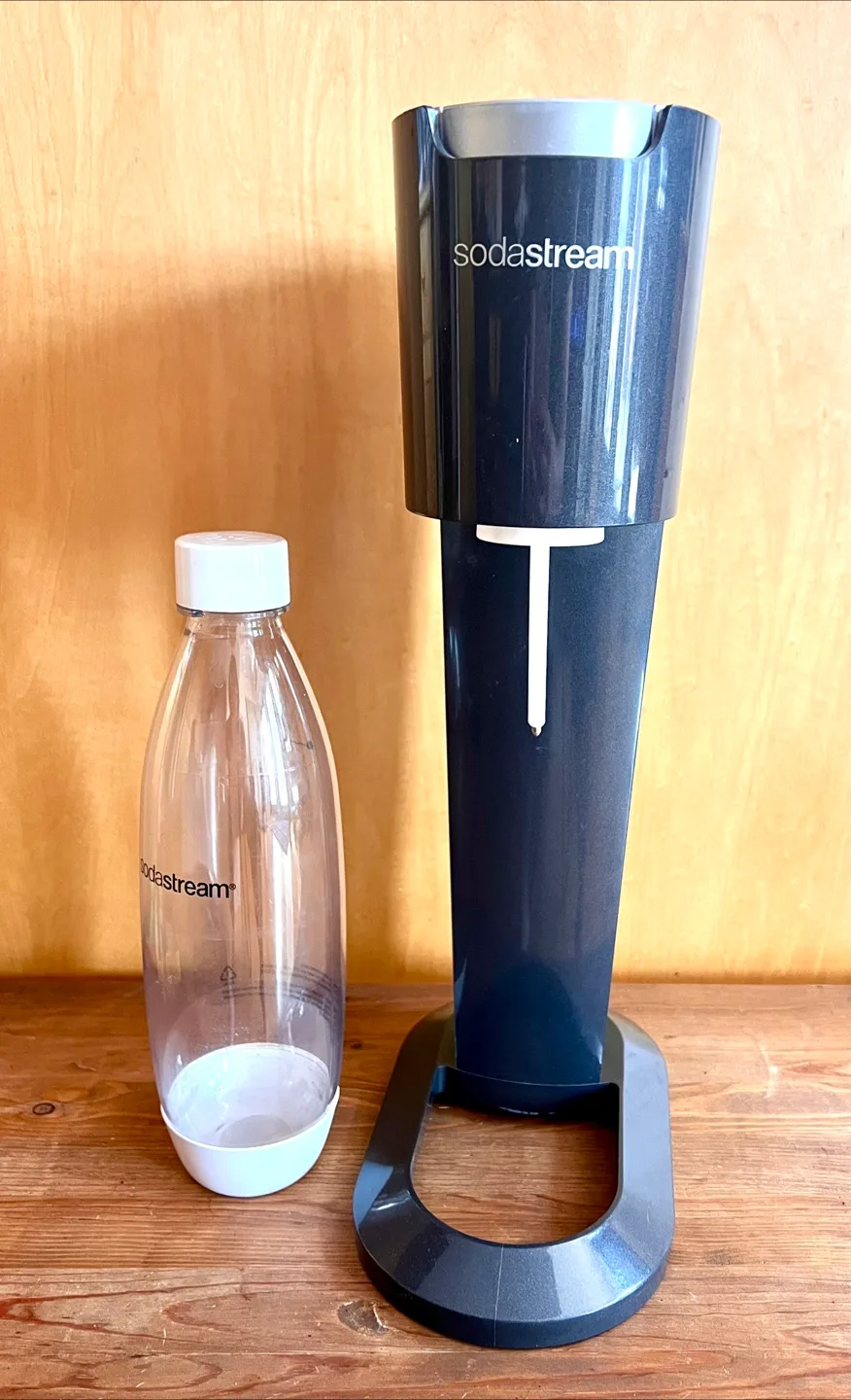 Sodastream with a cartridge and a bottle thumbnail