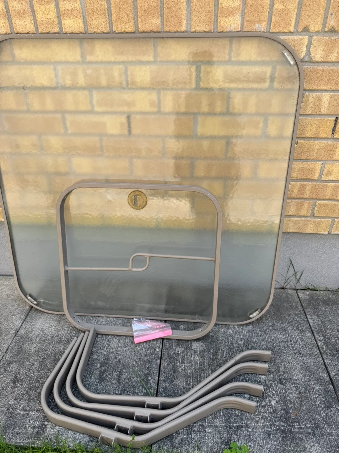 Patio Table with Glass Top thumbnail