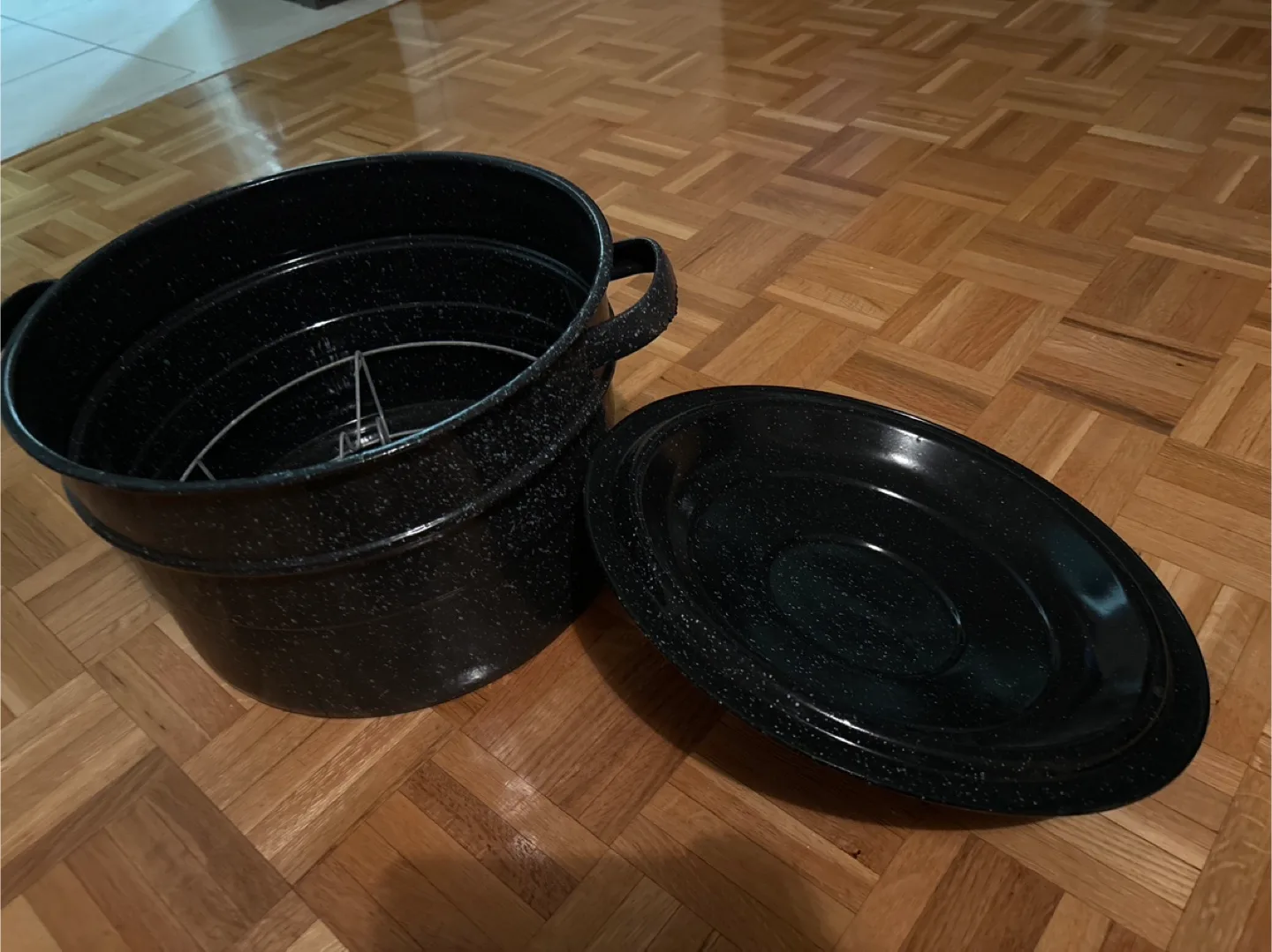 Black Speckled Canning Pot image indicator(4)