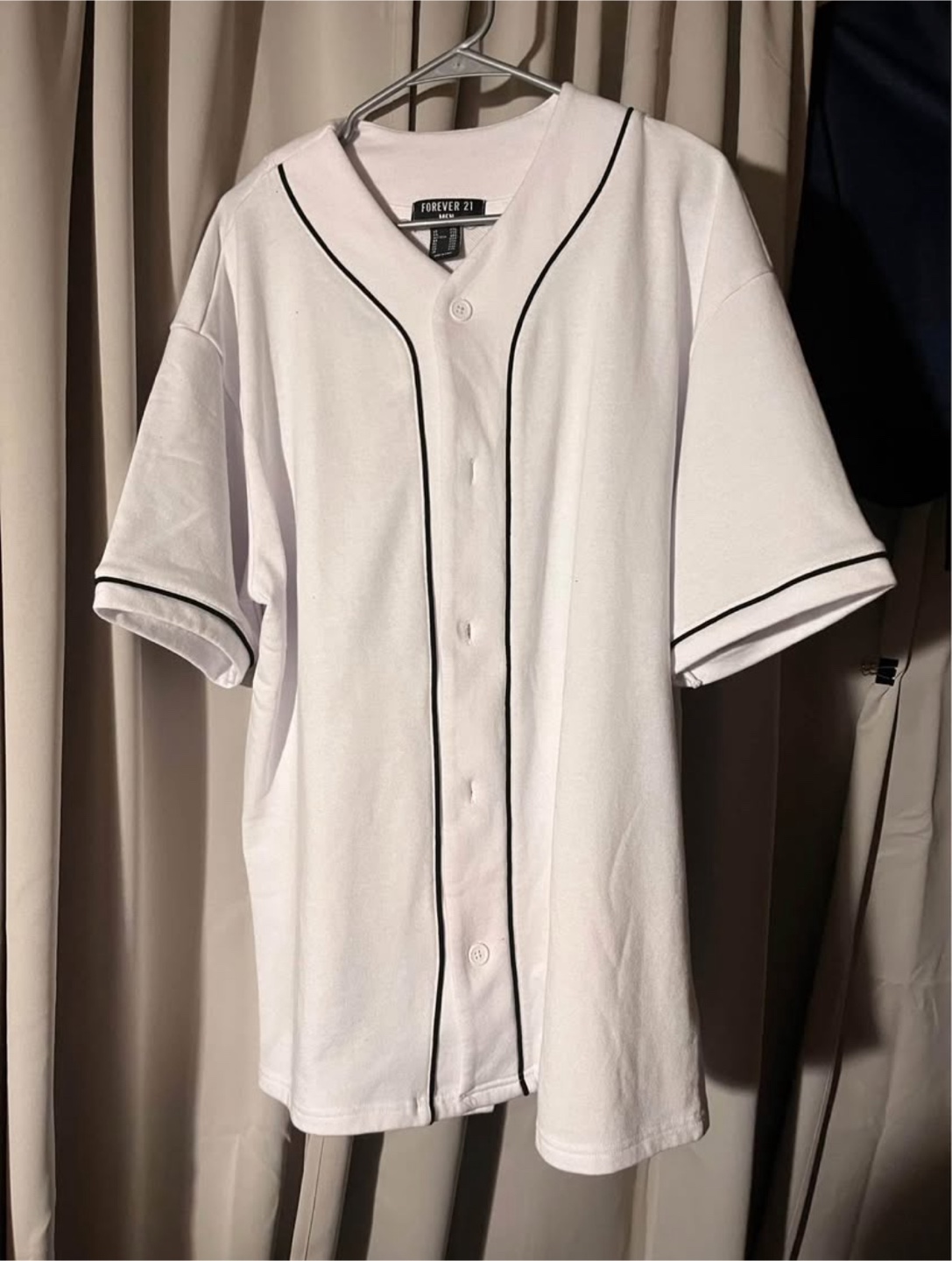 F21 Mens baseball shirt