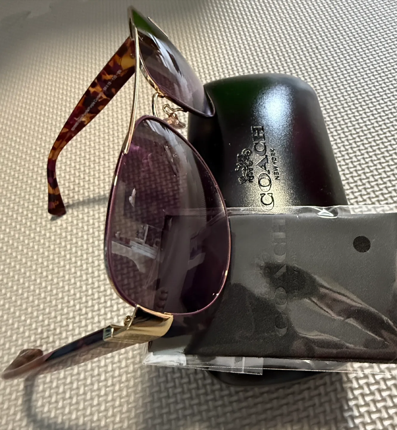 Coach Sunglasses with Case image indicator(2)