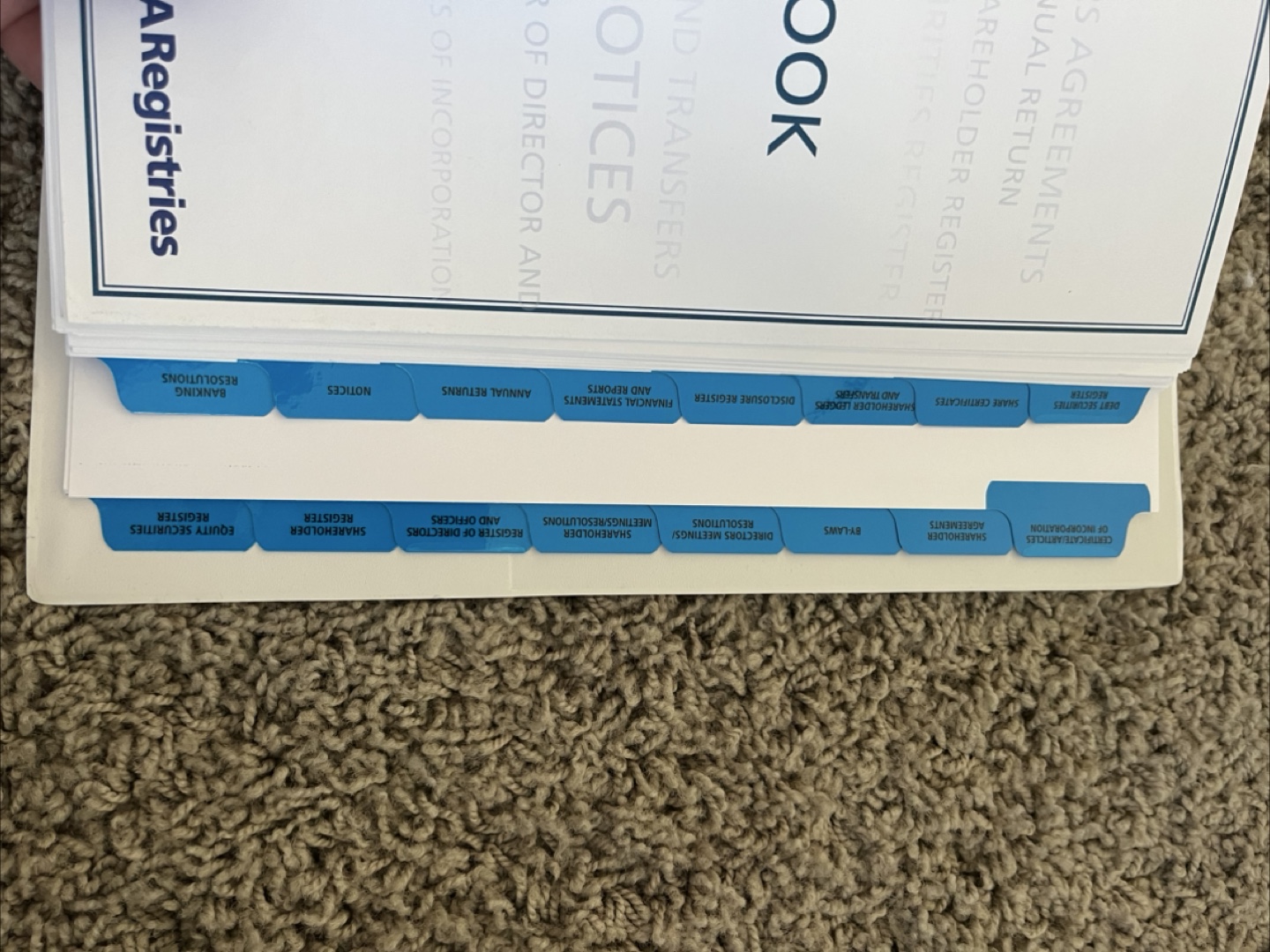 Minute Book - AMA Registries - photo 4