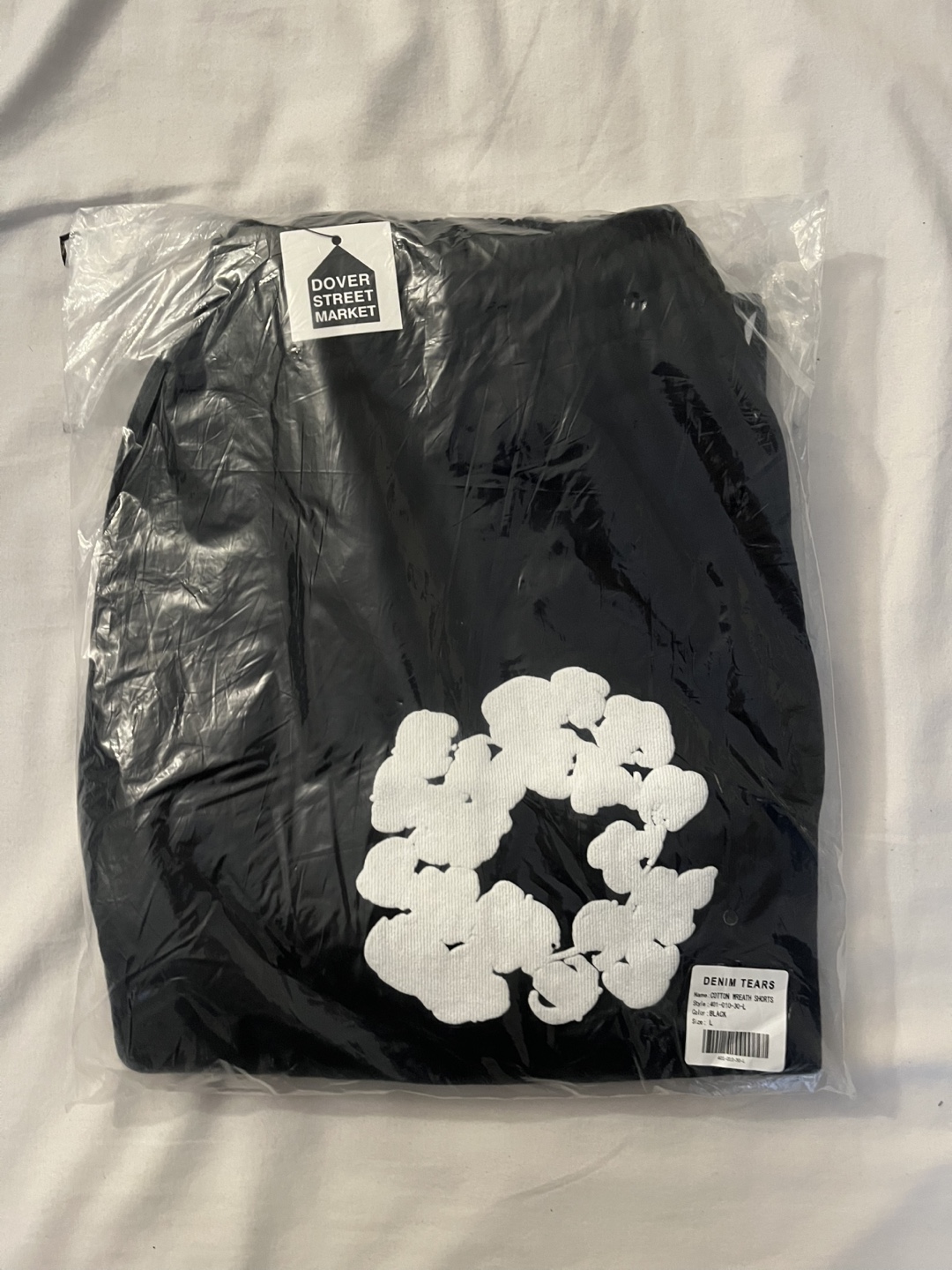 Denim Tears Hoodie Black and White - Large - photo 4