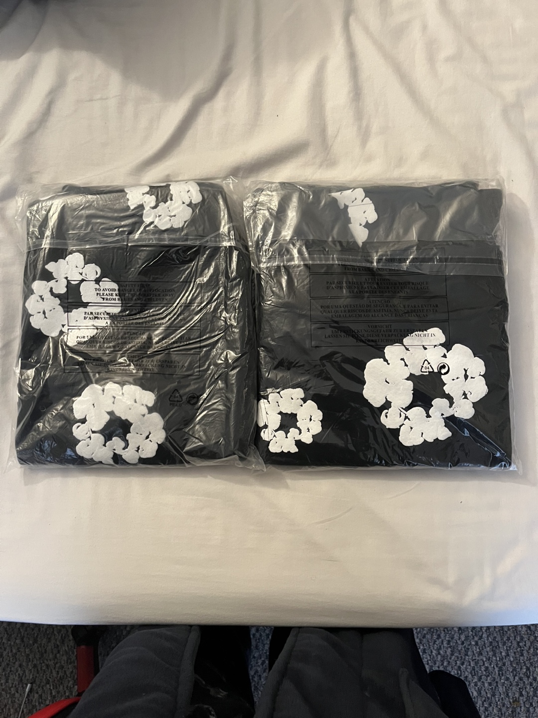 Denim Tears Hoodie Black and White - Large - photo 2