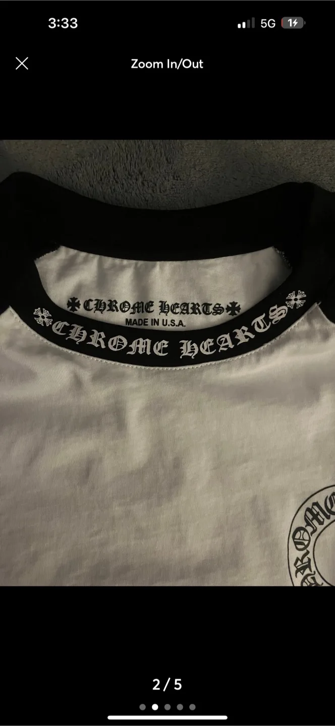 Chrome Hearts Long Sleeve Tee image indicator(3)