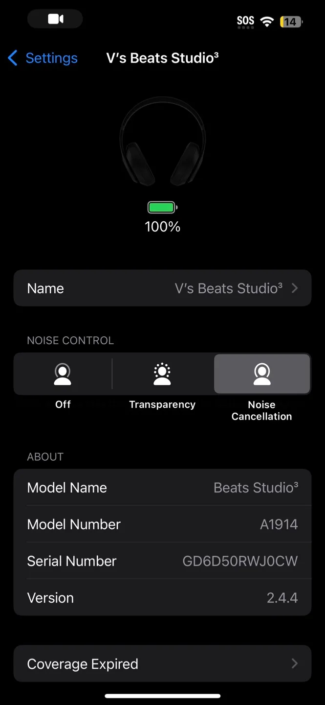 Beats Studio³ (Damaged, But Working) image indicator(8)