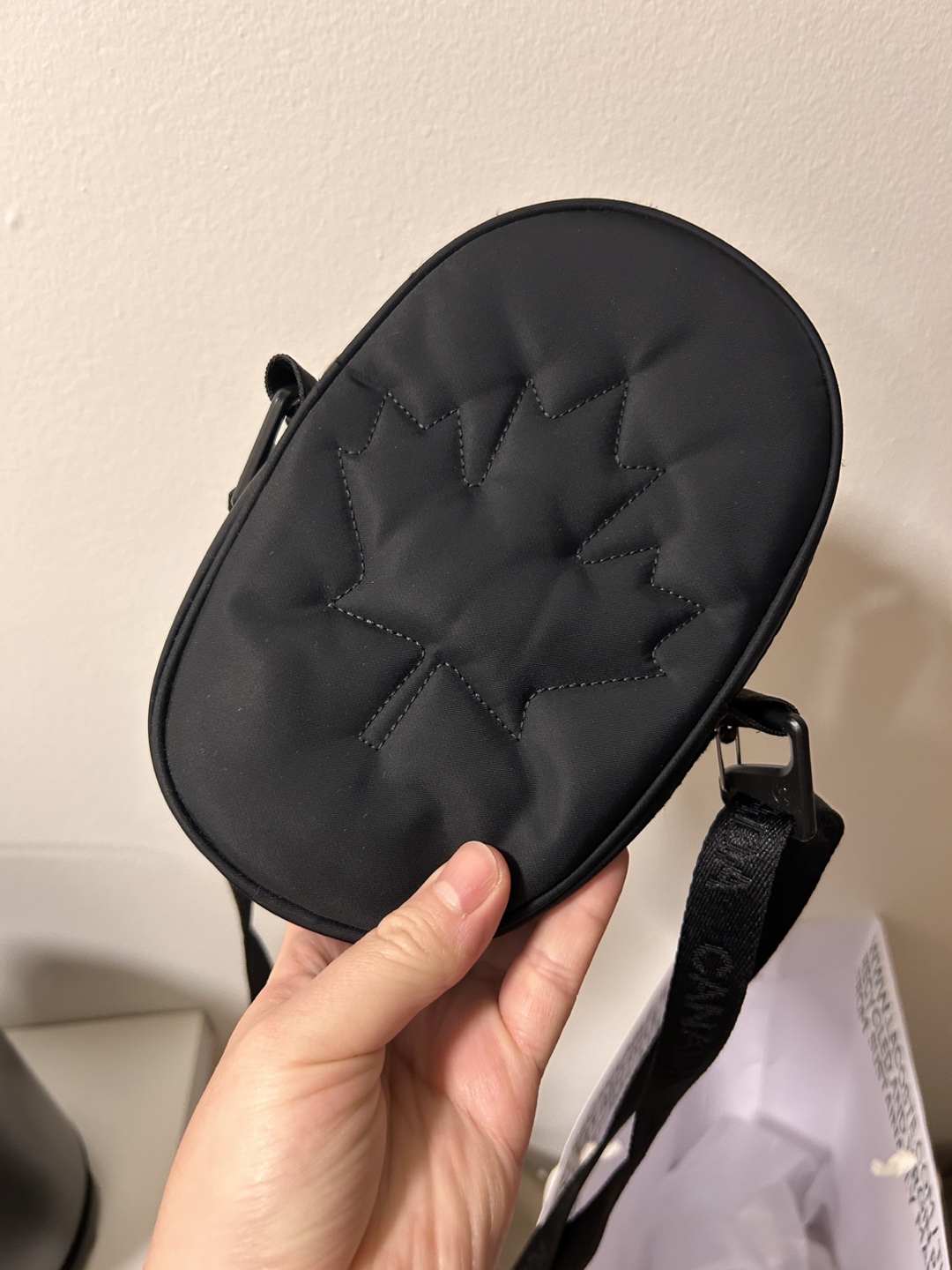 Lululemon Black Crossbody Bag - used 2 times only