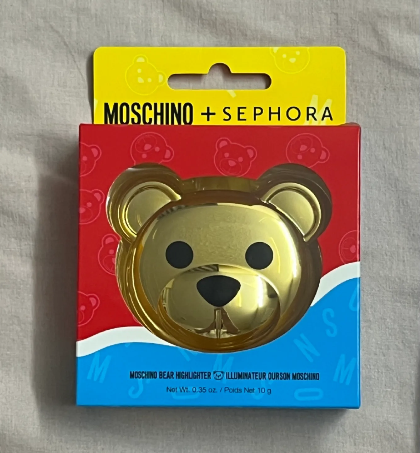 Moschino X Sephora compact mirror and highlighter image indicator(4)
