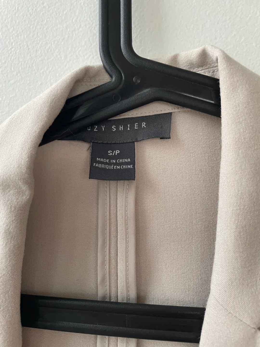 Beige Blazer Size S image indicator(3)