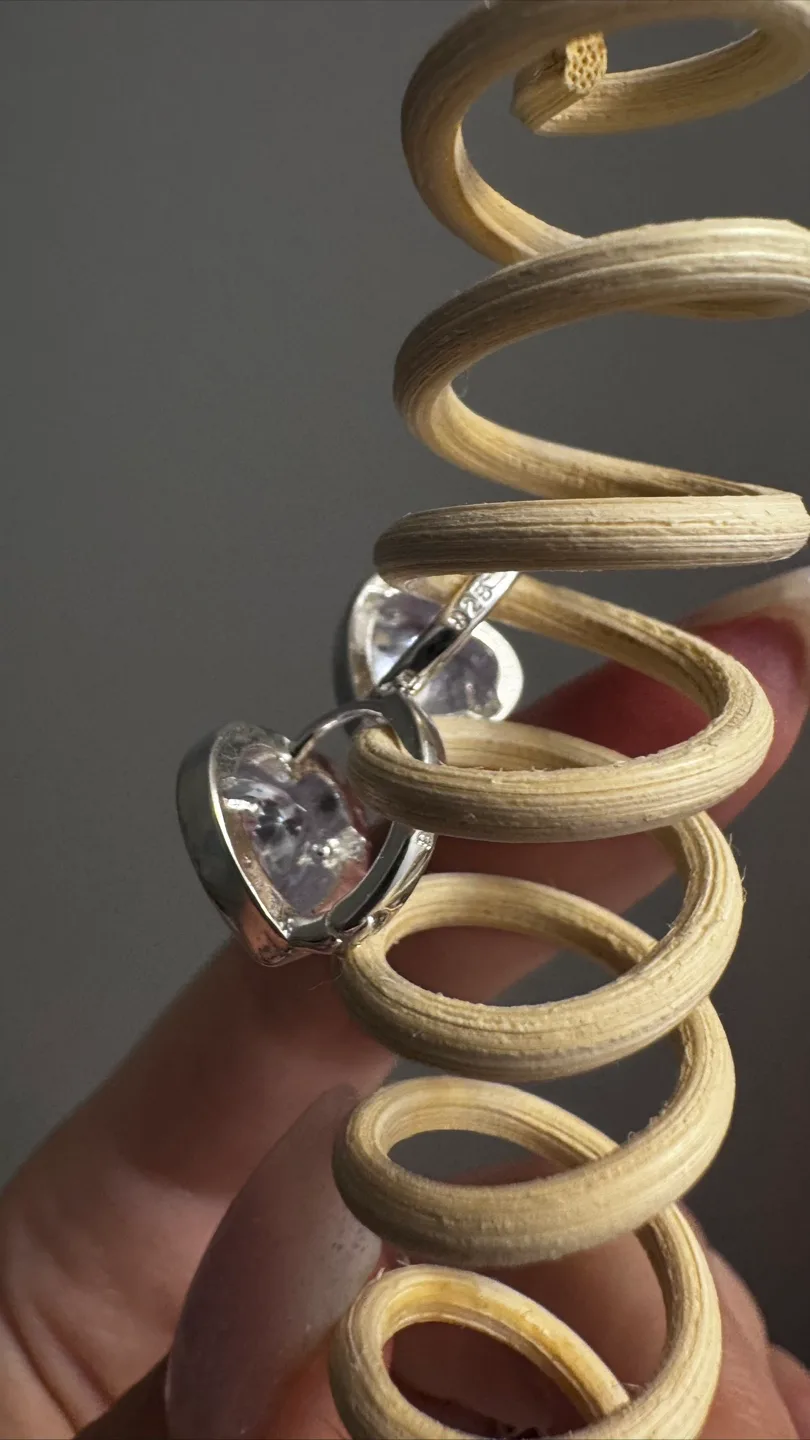 ❗️NEW❗️Silver 925 Heart Earrings image indicator(4)