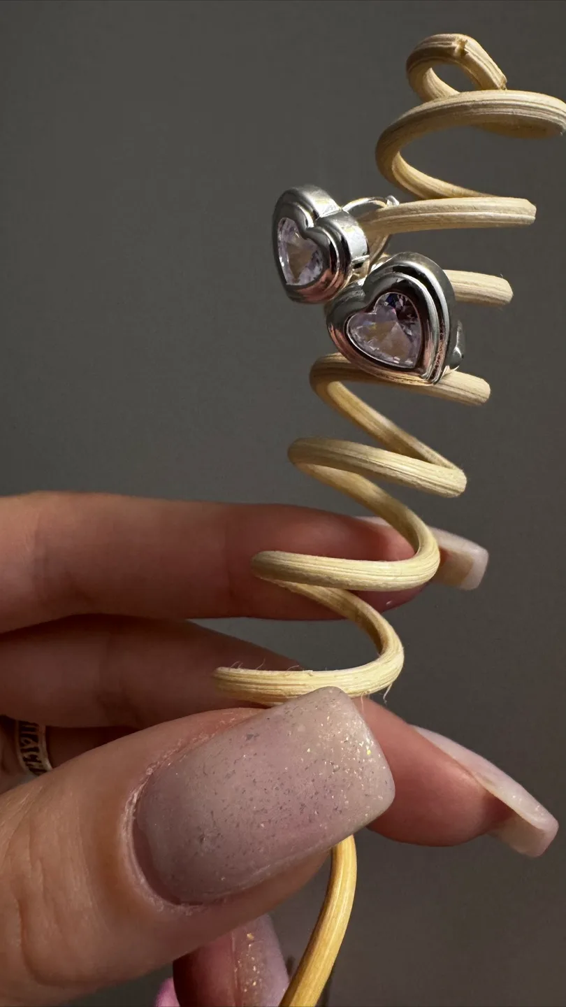 ❗️NEW❗️Silver 925 Heart Earrings image indicator(5)