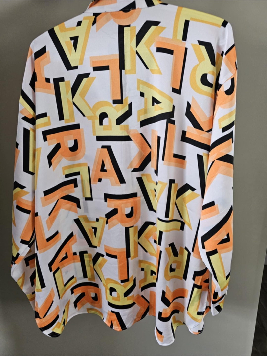 KARL LAGERFELD Printed Button-Up Shirt - photo 3