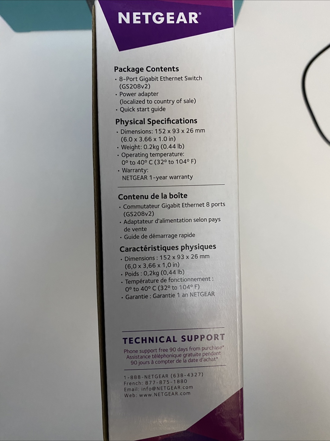 NETGEAR 8-Port Gigabit Ethernet Switch - Essentials Edition - photo 4