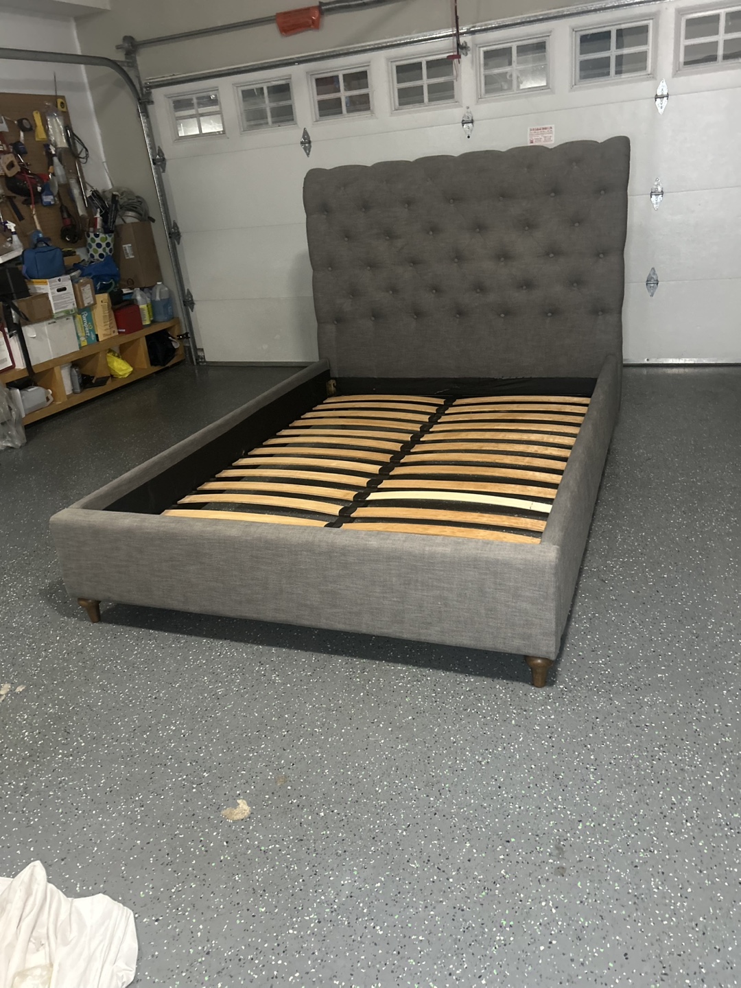 Queen Upholstered Bed Frame