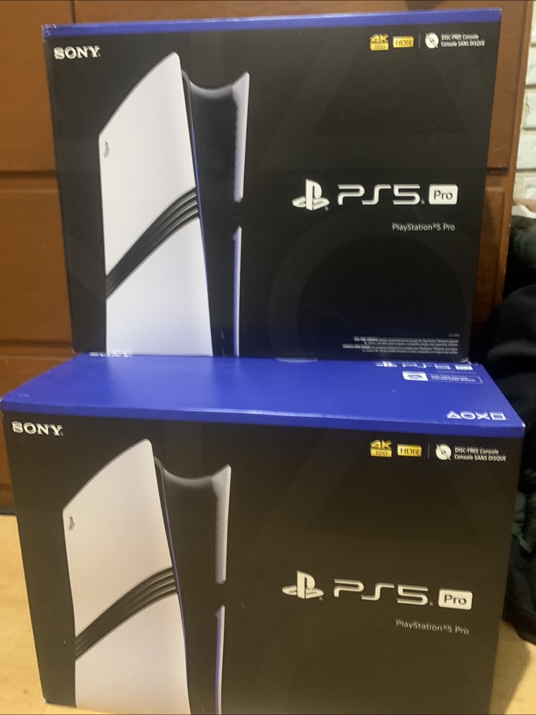 PlayStation 5 Pro seal pack with bill