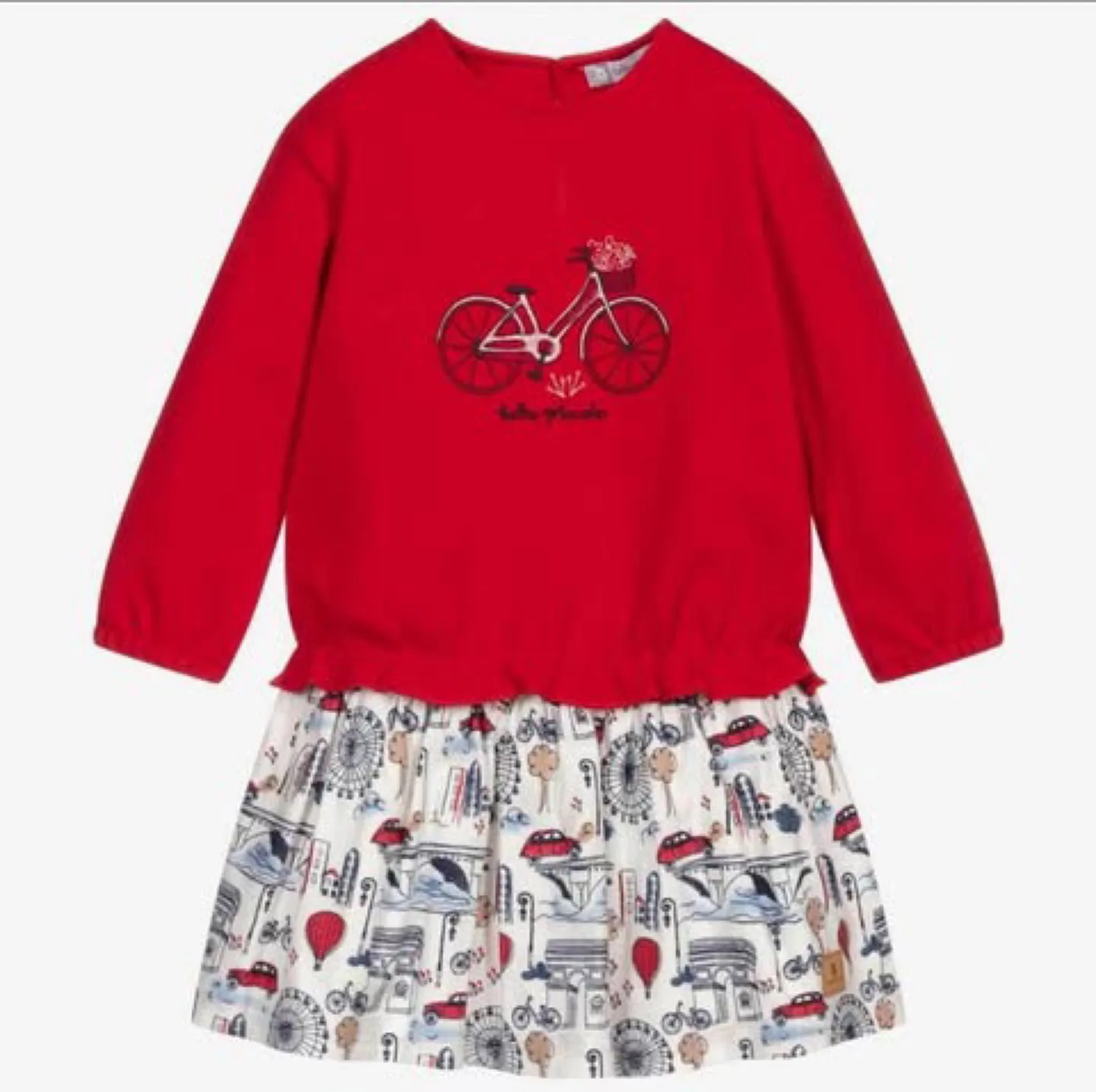 NWT- Tutto Piccolo Parisian Skirt size 12m image indicator(2)