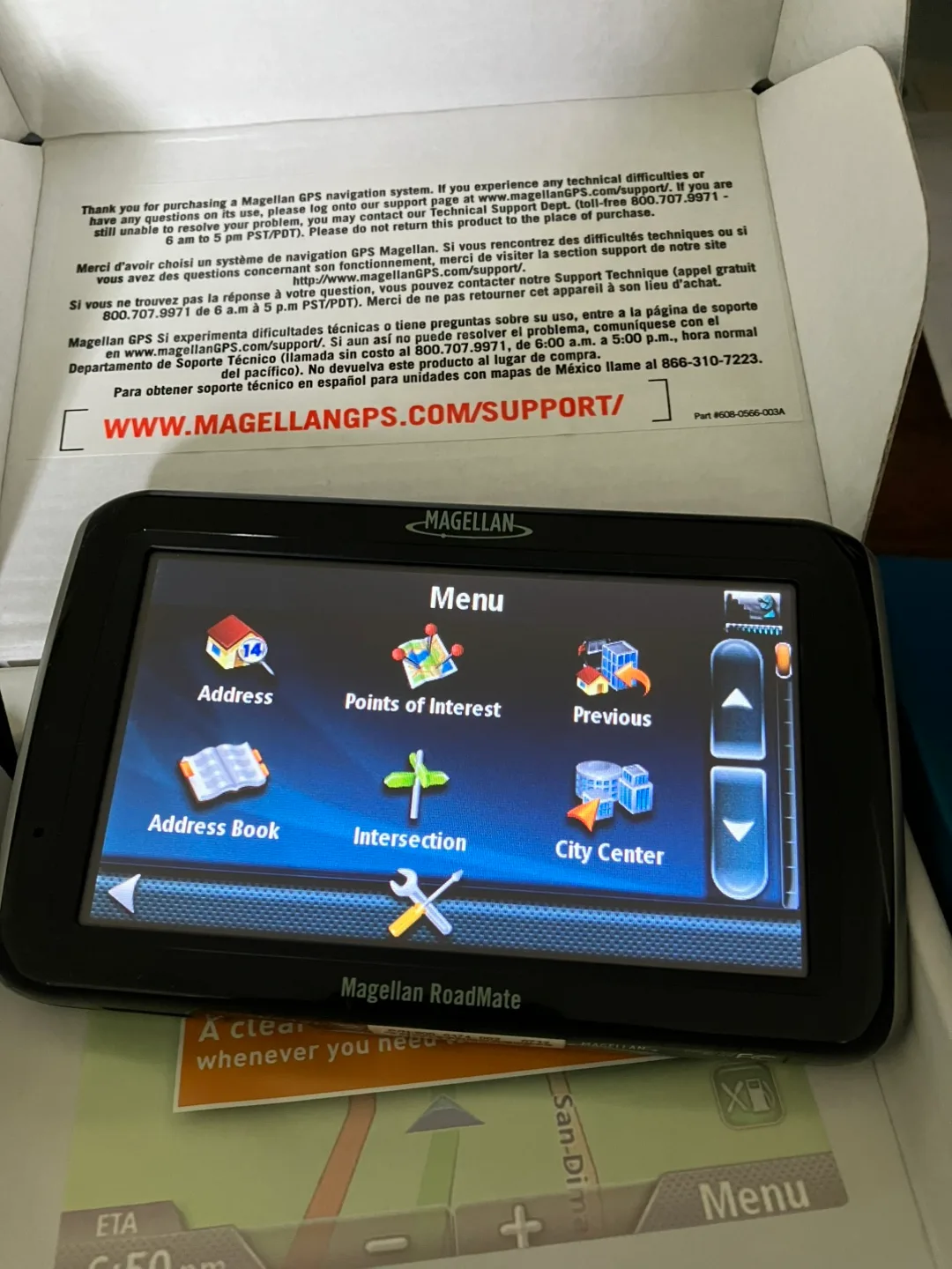 Magellan Roadmate 3030-LM GPS Navigator image indicator(3)