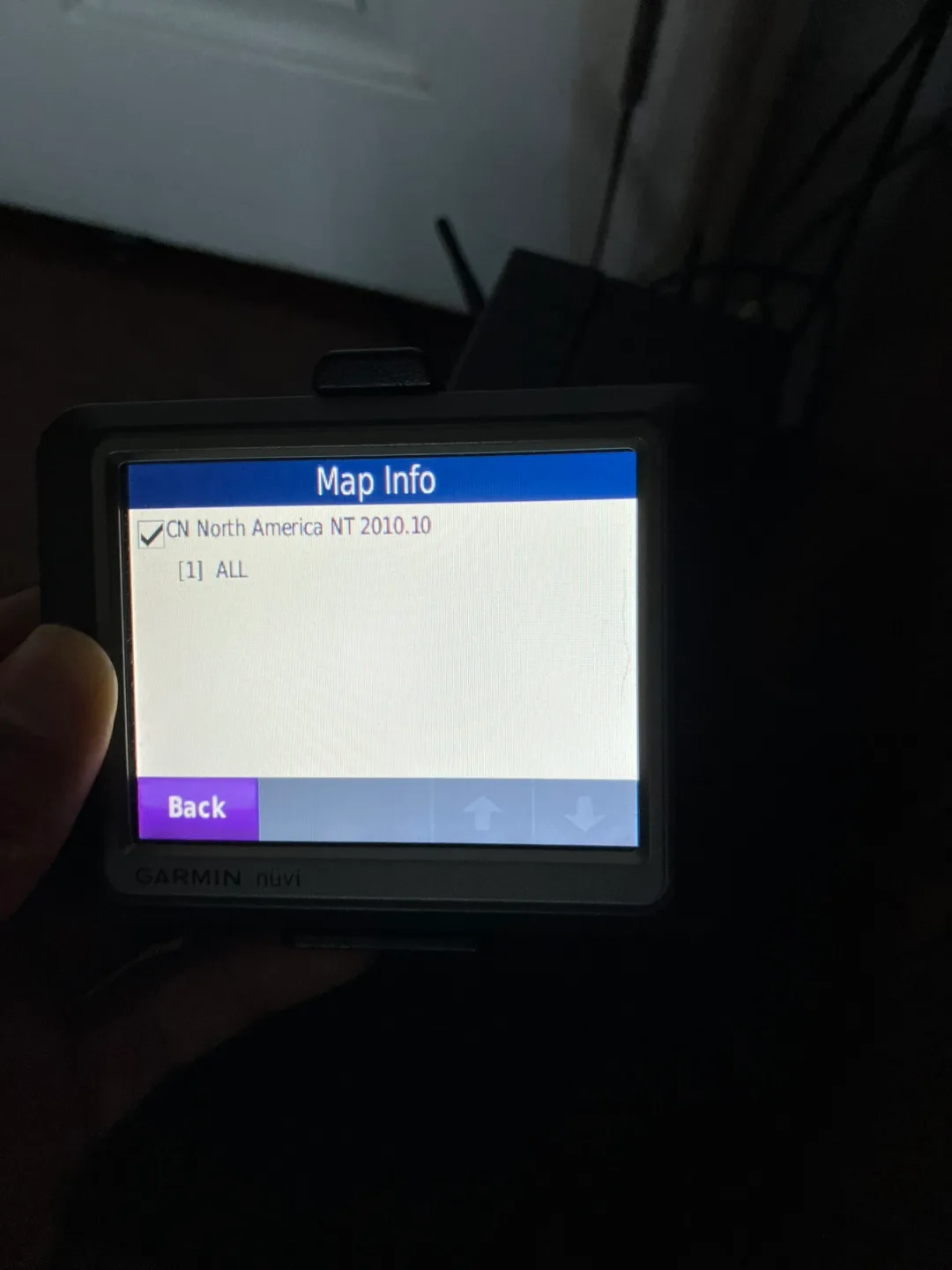 Garmin Nuvi 250 GPS Navigator image indicator(3)