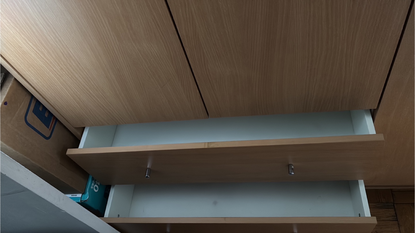 Armoire with 3 doors and Two Drawers - photo 3
