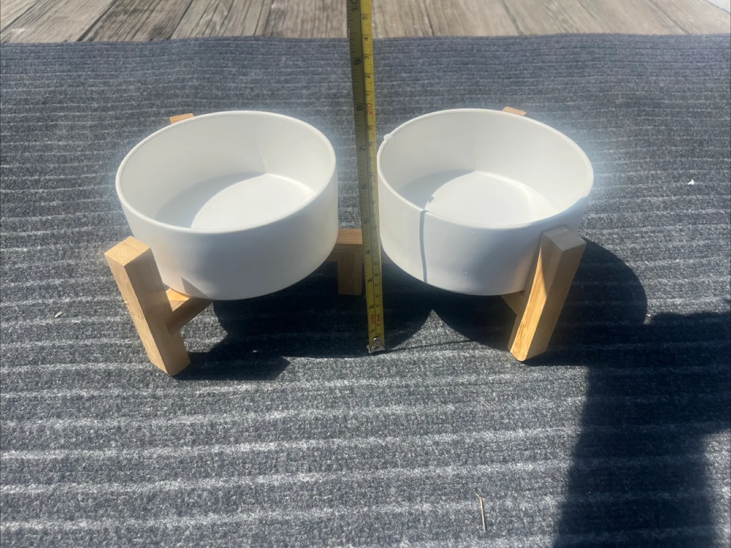 Double Elevated Pet Bowls image indicator(2)
