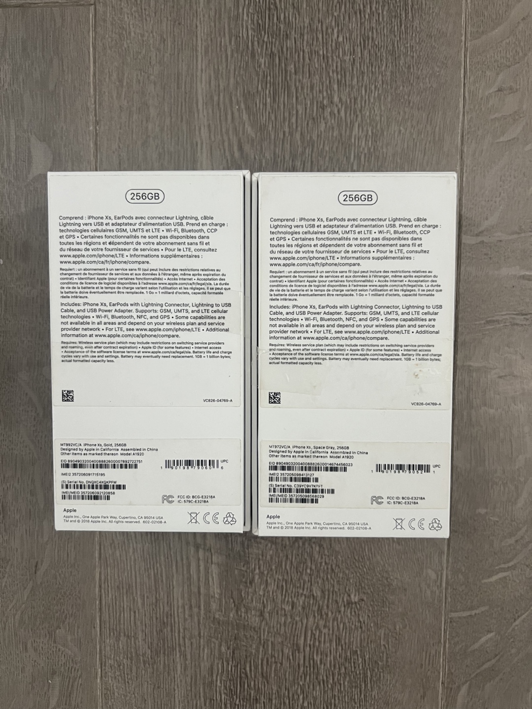 2 iPhone 10S 265G