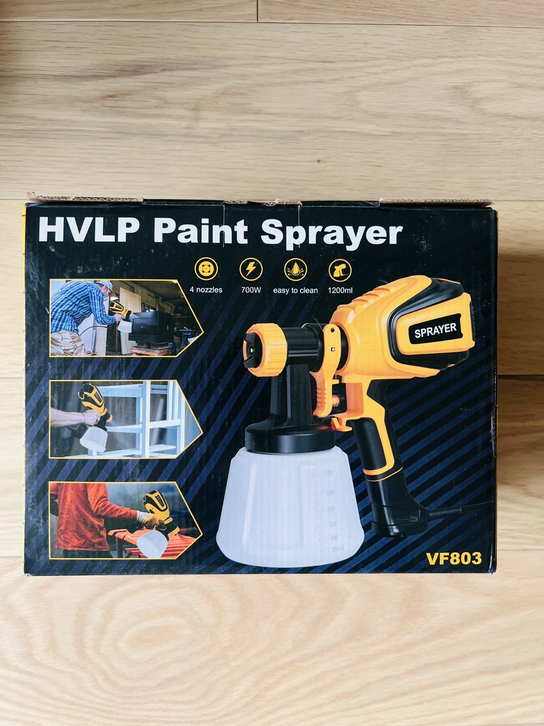 700W HVLP Paint Sprayer - photo 5