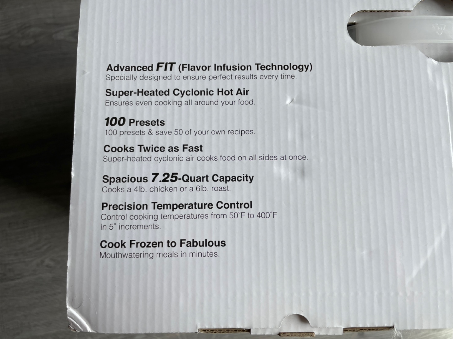 Brand New Nuwave Brio 7.25 Qt Digital Air Fryer - photo 3