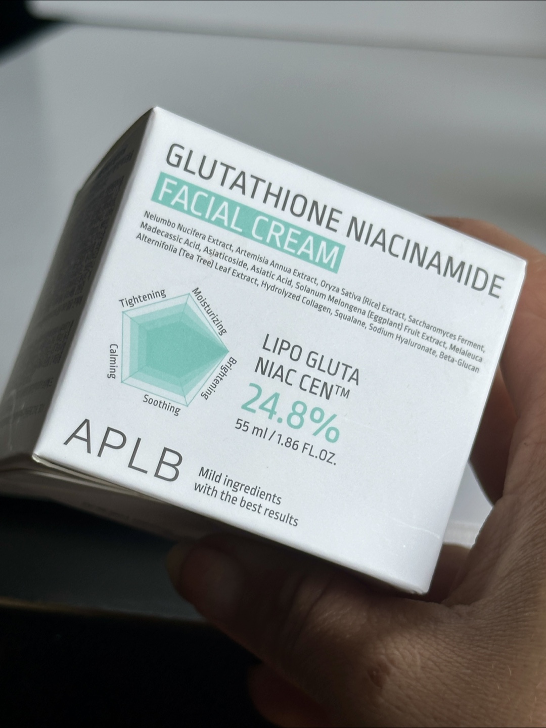 2 X APLB Glutathione Niacinamide Facial Cream - photo 3