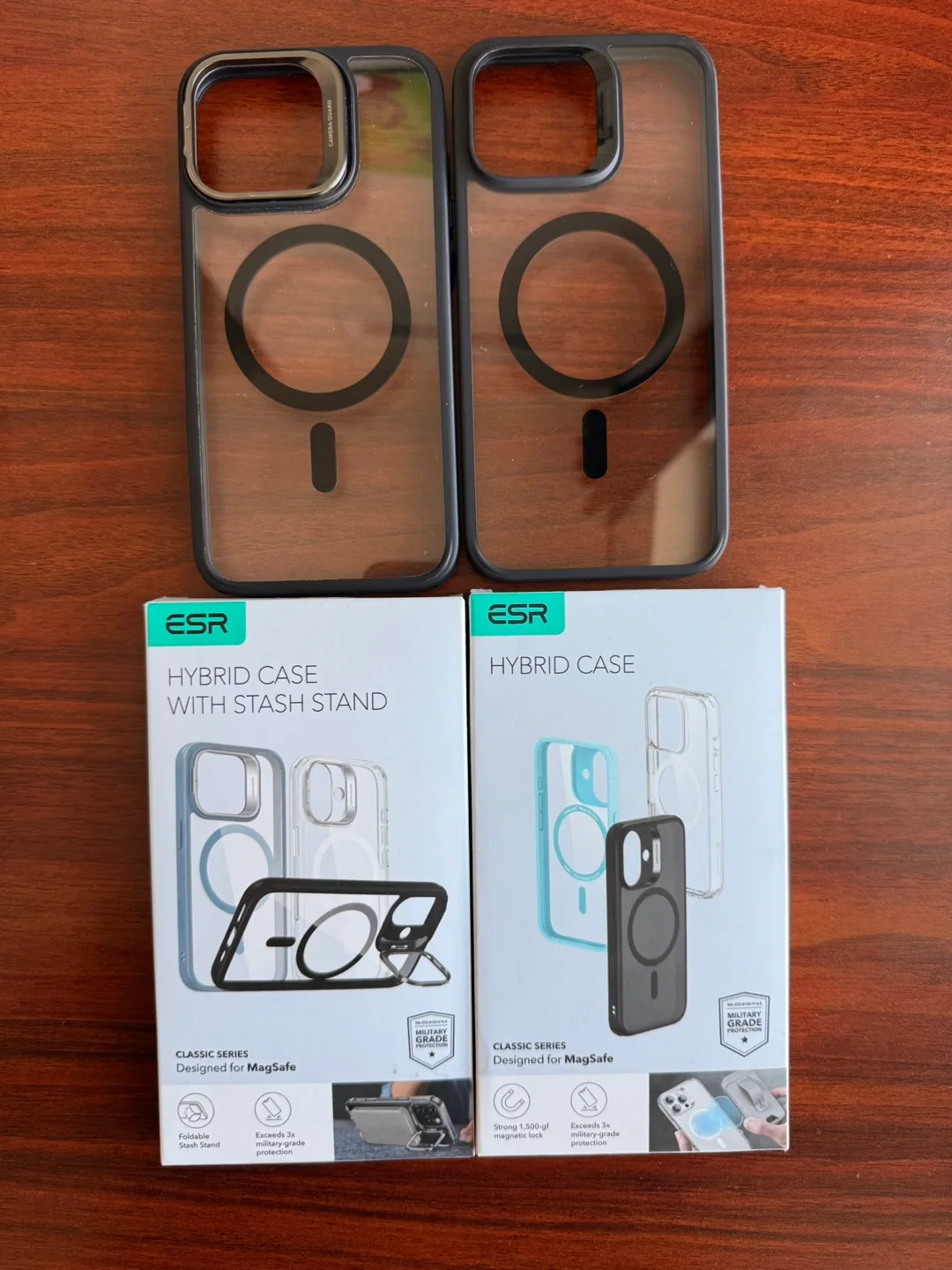 2 Piece New ESR Hybrid MagSafe Cases for iPhone 16 Pro Max thumbnail