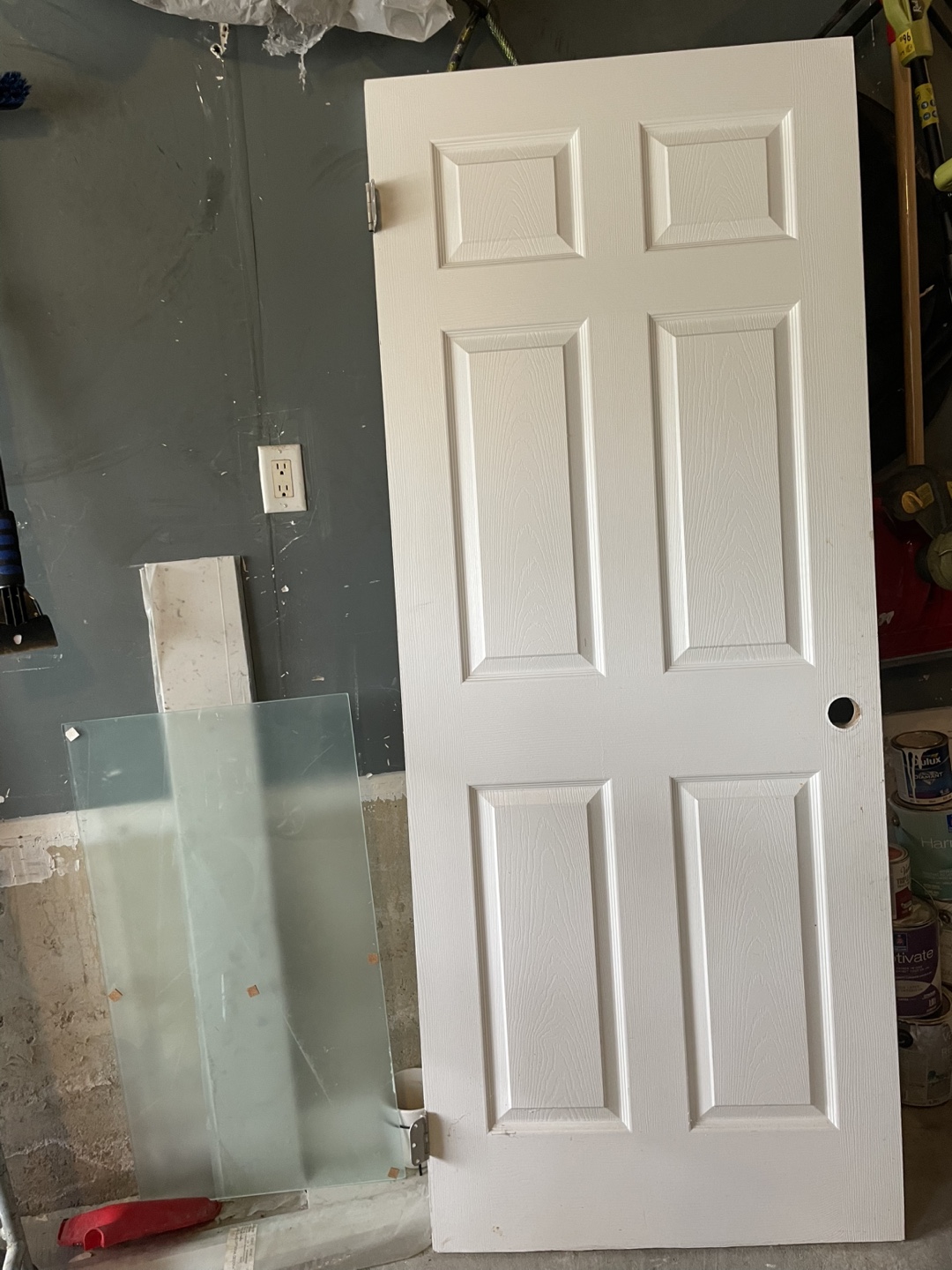 White Interior Door