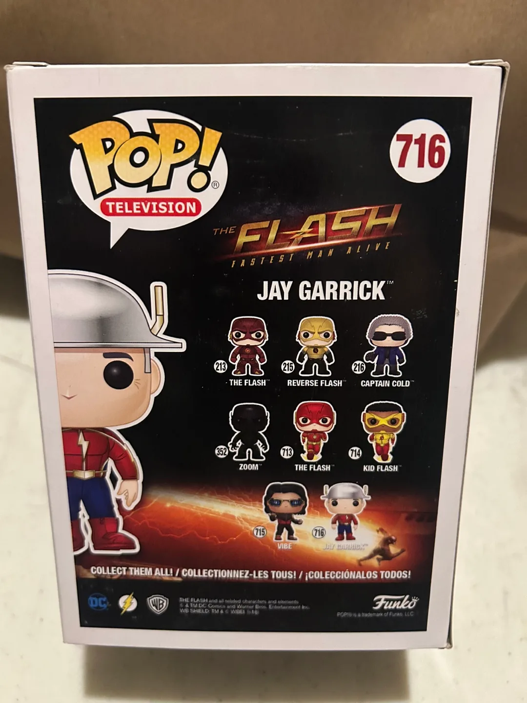 Funko Pop! Television The Flash Jay Garrick Vinyl Figure image indicator(2)