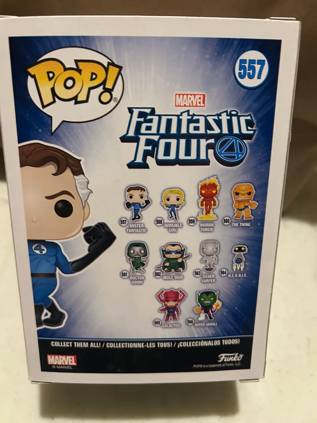 Marvel Fantastic Four Mister Fantastic Funko Pop! Figure image indicator(2)