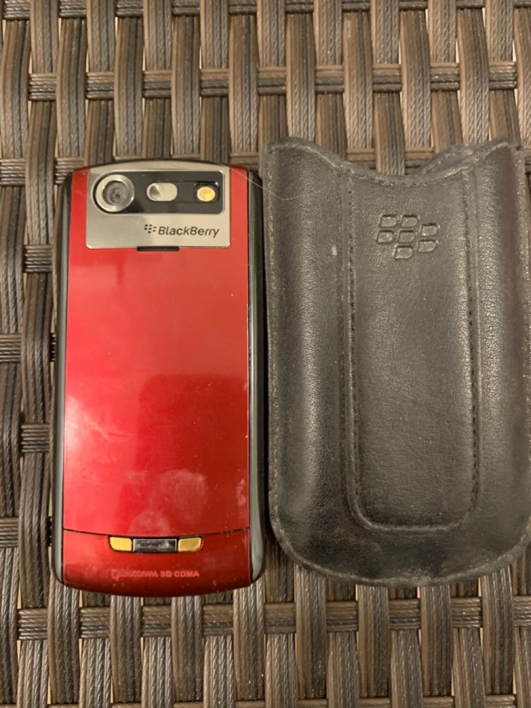 For Parts/no charger Red Blackberry Pearl image indicator(3)