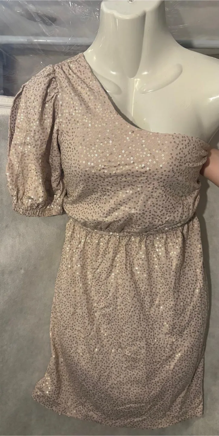 Sequin One-Shoulder Dress - Size M thumbnail