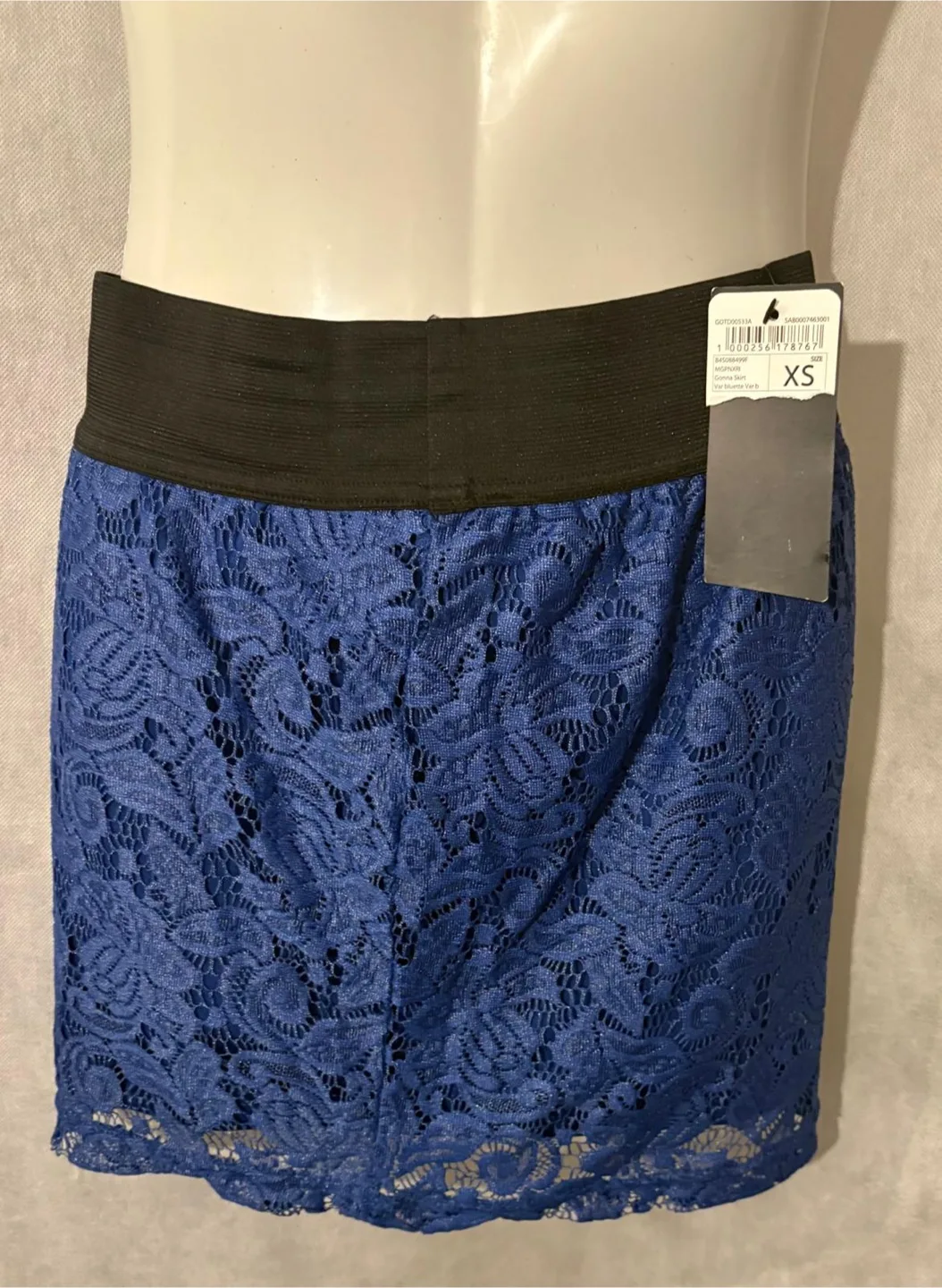 Blue Lace Skirt thumbnail